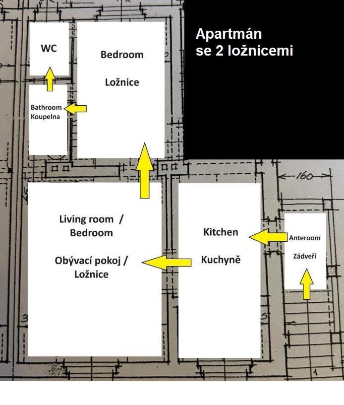 Apartmany U Kubiku Градец-Кралове Экстерьер фото